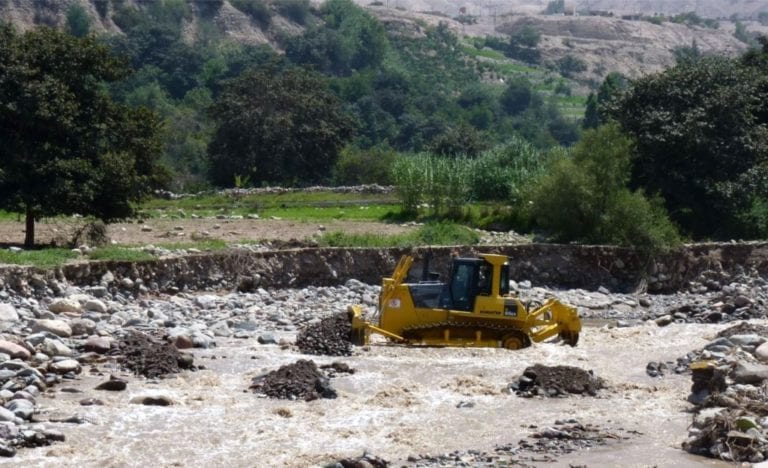 Autoridades evaluarán la declaratoria de emergencia en lugares afectados por lluvias