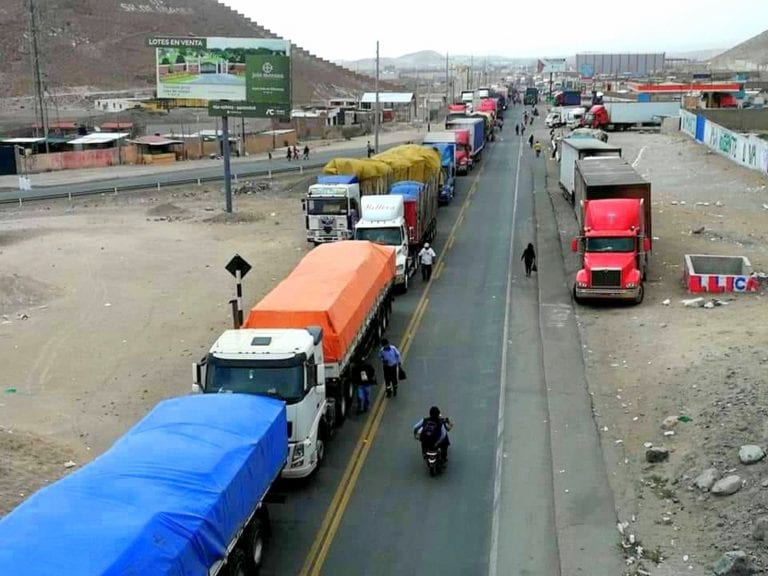 Transportistas que bloquearon vías con los días contados