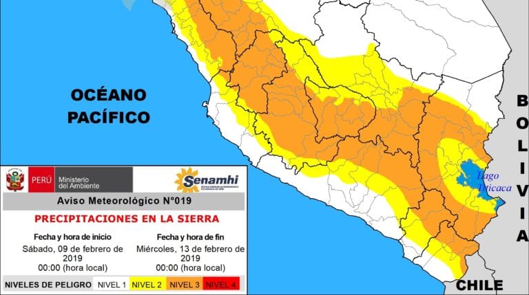 Anuncian lluvias por cinco días en la sierra