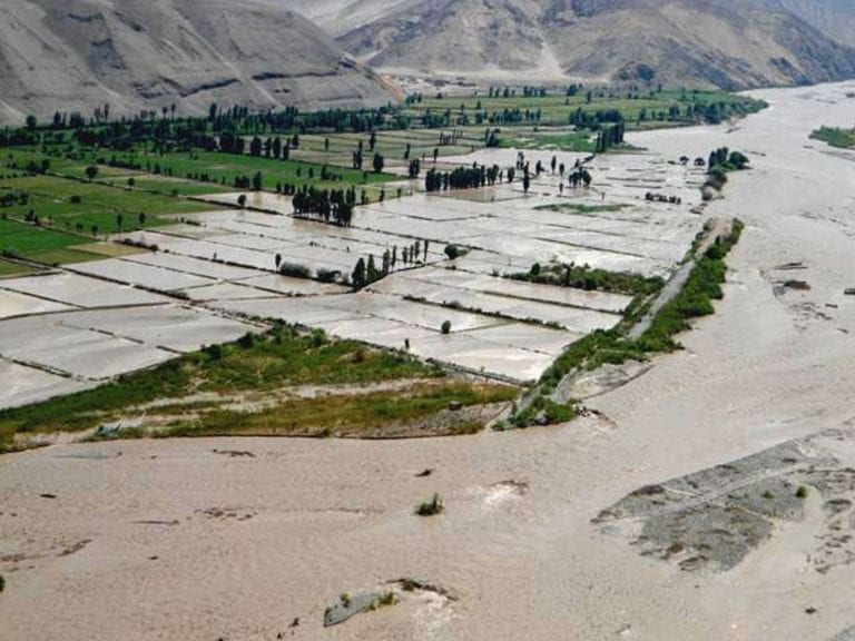 Río Tambo continúa bajo alerta con 230 metros cúbicos por segundo