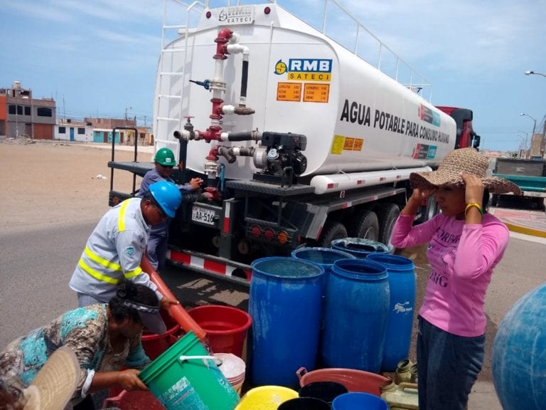 Sub Región Ilo apoya con combustible ante emergencia