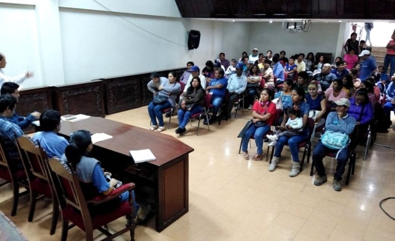 Municipalidad de Moquegua realizó sorteo público para puestos de trabajo