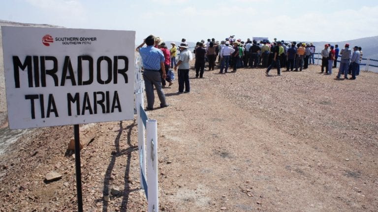 Southern entrena a 700 personas de Islay para que opten por uno de los 9,000 puestos de Tía María