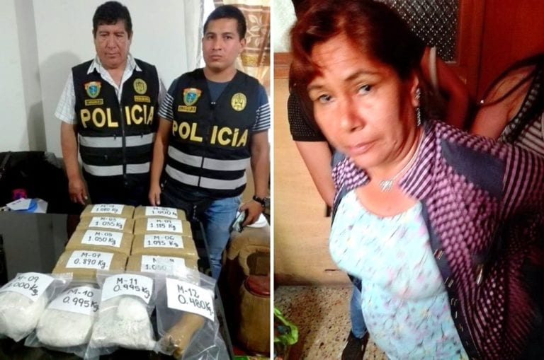 Intervienen a mujer que sería abastecedora de droga en Tacna, Ilo y Moquegua
