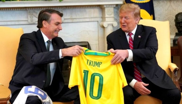 Estados Unidos propondrá a Brasil como «aliado militar preferente fuera de la OTAN»