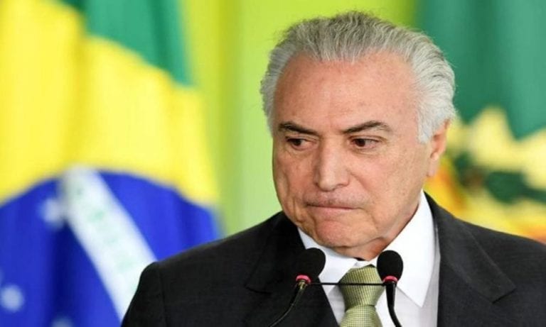 Michel Temer, expresidente de Brasil, se entregó a la Policía tras nueva orden de arresto