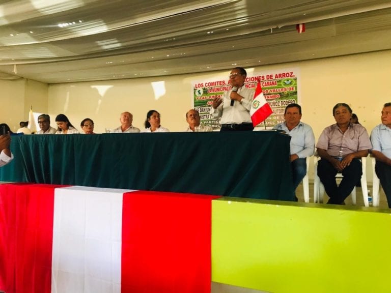 Justiniano Apaza: “los productores de arroz quieren soluciones y no mecidas”