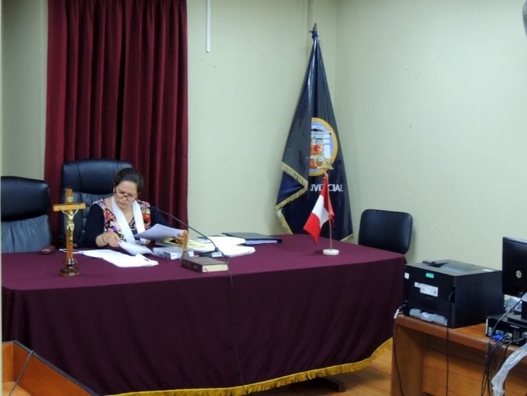 Jueza Jackie Mariñas afronta un pedido de suspensión