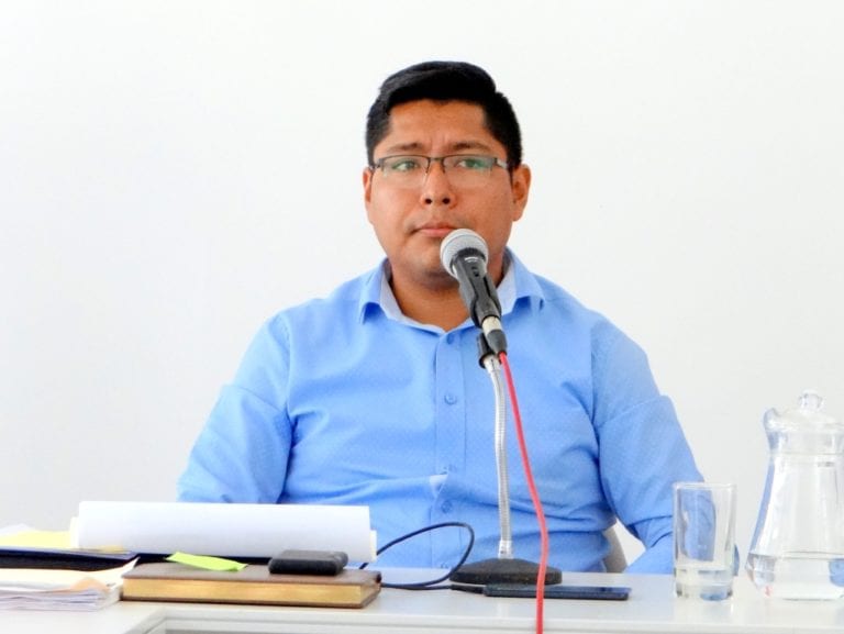 Culpan a gerente general del Gobierno Regional Alberto Jiménez por baja ejecución de gastos