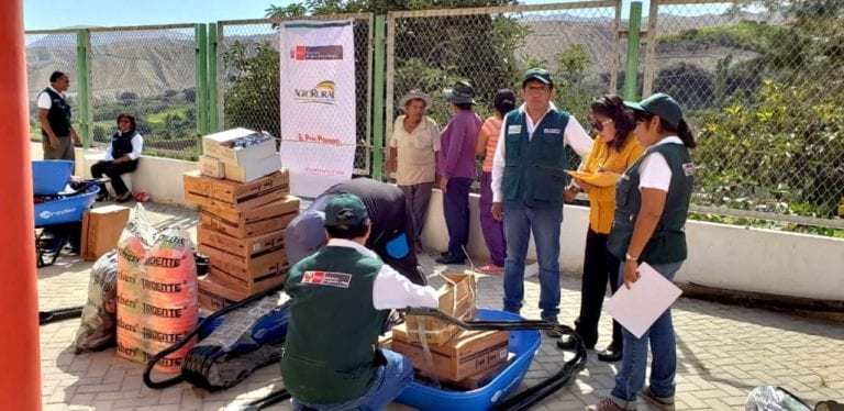 Moquegua: Minagri inició entrega de herramientas a comisiones de riego