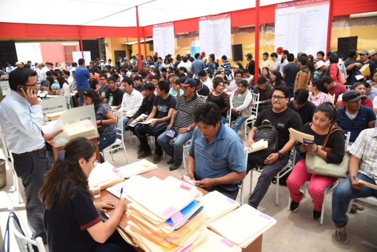 Más de 1,500 plazas laborales en nueva Maratón de Empleo en Ilo