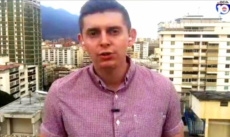 Periodista de EE.UU. detenido en Venezuela fue liberado y será deportado