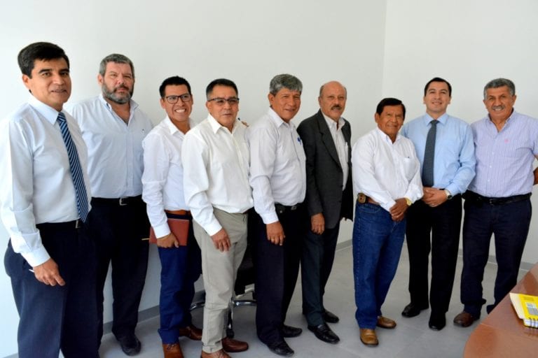 Gobernador Regional recibió visita de la Junta Empresarial de la Zona Especial de Desarrollo Ilo