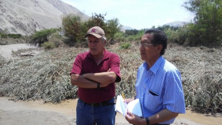 Aprobaron las primeras diez fichas de mantenimiento por emergencia para el valle de Ilo