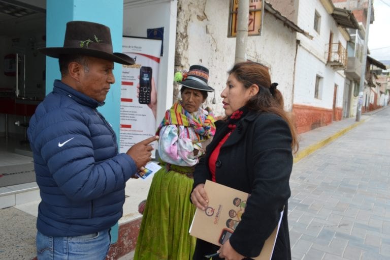 Primera beneficiaria del programa ‘Contigo’ en Cuchumbaya cobró su pensión