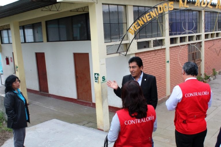 Contraloría muestra reveladoras cifras sobre deficiencias en colegios de la región Arequipa