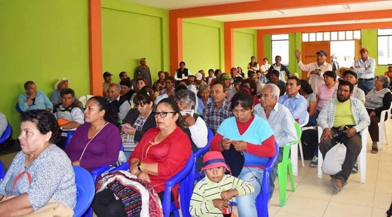 Histórico: agricultores de Valle Arriba desconocen a Junta de Usuarios Tambo