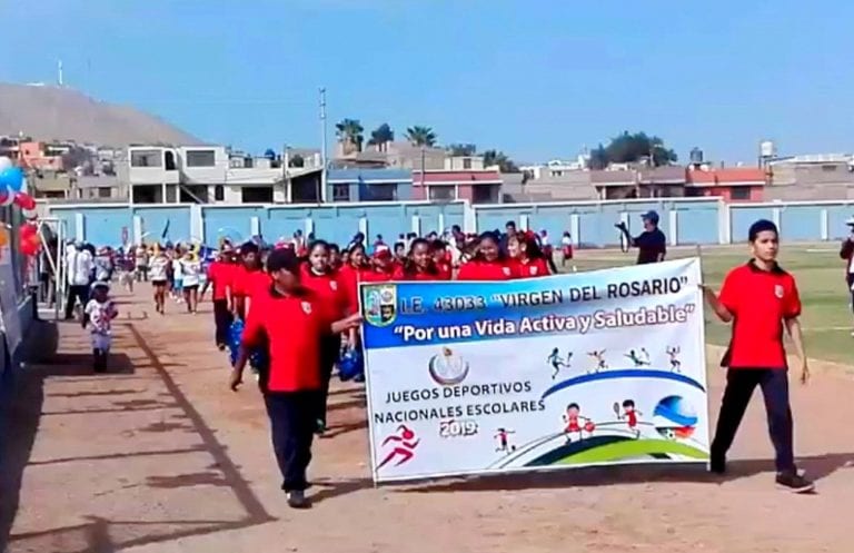 Inauguran los “Juegos Deportivos Escolares y Juegos Florales 2019”