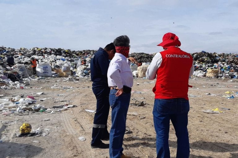 Contraloría detecta presencia de desechos hospitalarios en botaderos de residuos en Moquegua
