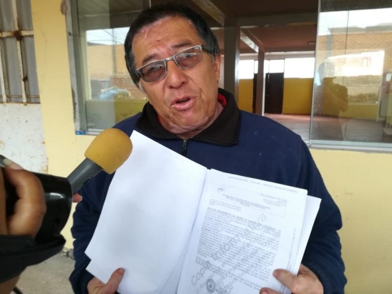 Dirigente Vildoso: “Salomón Tohalino presentó pedido de cierre de partida del terreno del hospital”