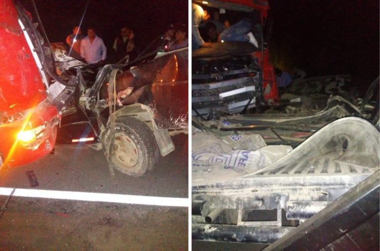 Conductor de camión que protagonizó accidente en Chucarapi permanece internado