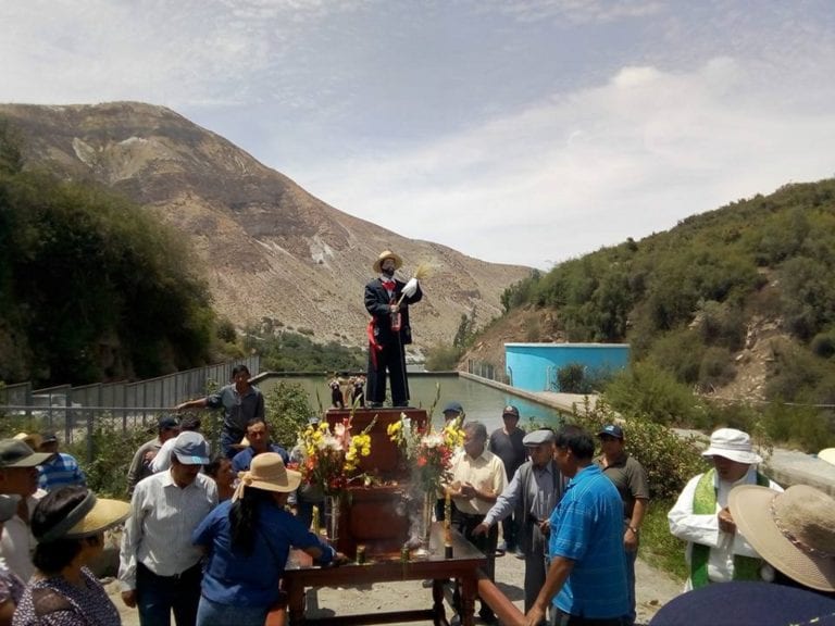 Agricultores de Omate celebraron fiesta patronal de San Isidro labrador