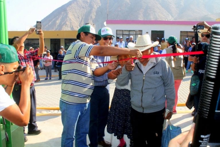Se inauguró Parque El Fiscal en el distrito de Cocachacra