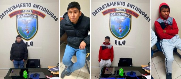 Presuntos microcomercializadores de droga fueron intervenidos en Monterrico