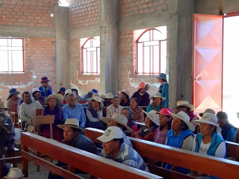 Directiva de Comunidad Campesina de Amata logra personería jurídica