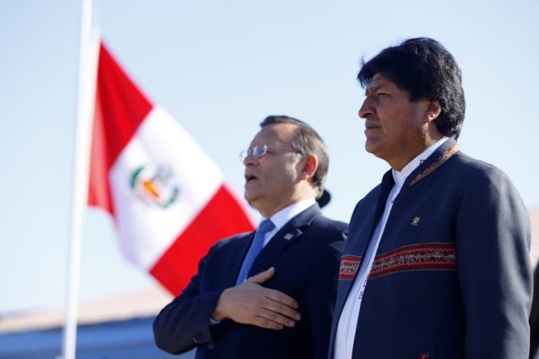 Presidente de Bolivia Evo Morales “Mi deseo es que en Ilo tengamos un megapuerto”