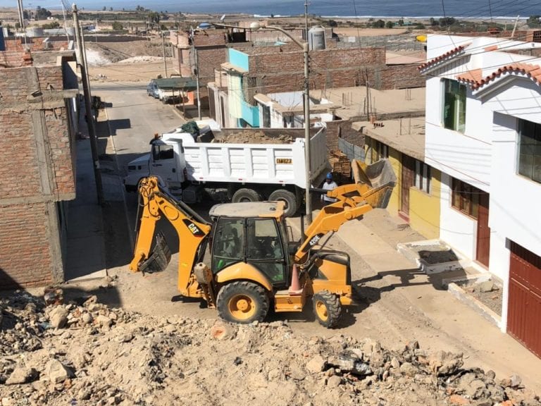 MPI inicia obras de transitabilidad vehicular y peatonal en César Vallejo