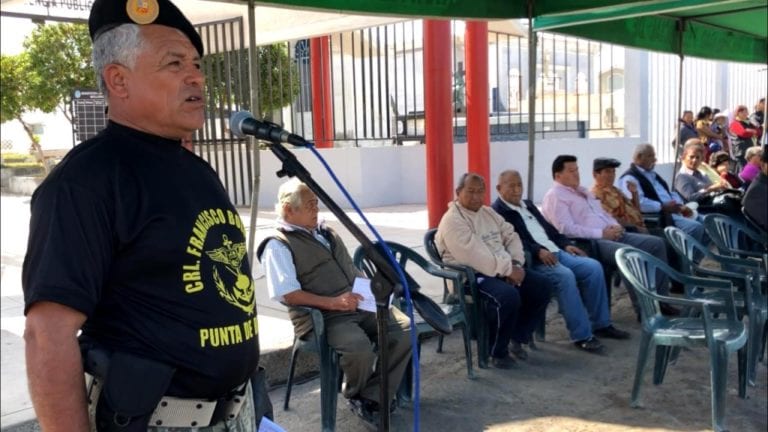 Reservistas rinden homenaje por el Día de la Bandera y Batalla de Arica