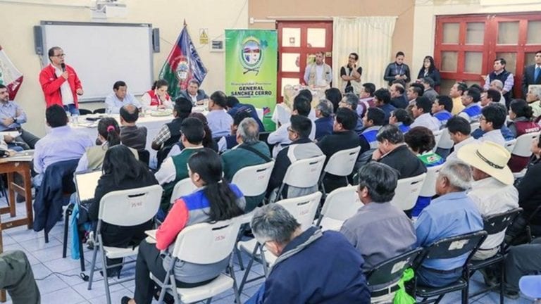 Comité de Monitoreo de Quellaveco sesionará en Omate próximo 9 de Setiembre
