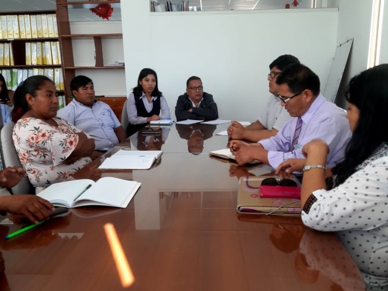 Gobierno Regional programa acción cívica en centro poblado de Aruntaya