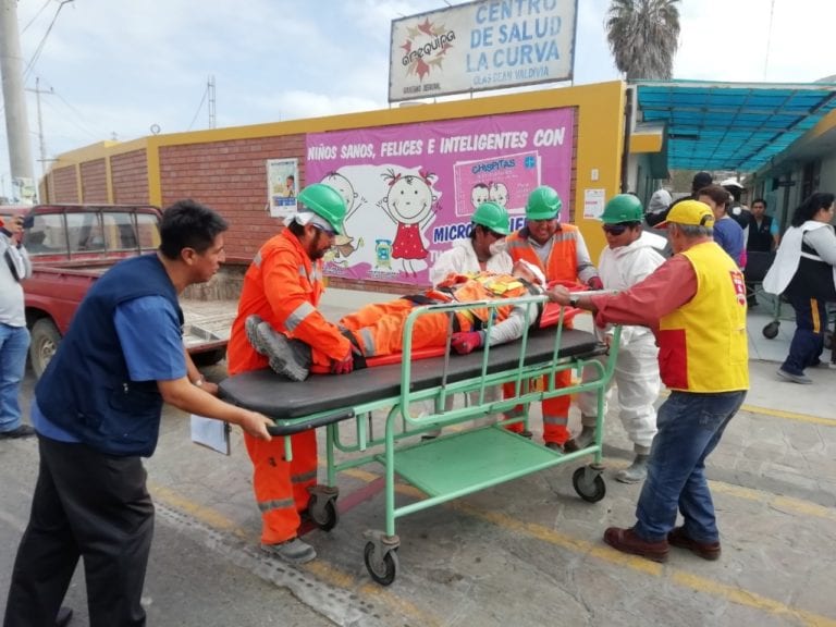 Deán Valdivia: cinco muertos y 22 heridos en simulacro de sismo