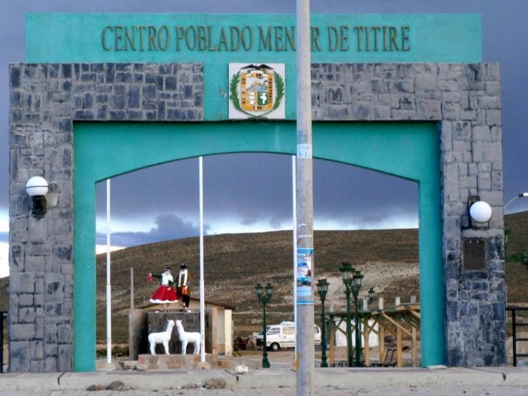 Alejandro Mamanchura fue elegido alcalde del centro poblado de Titire
