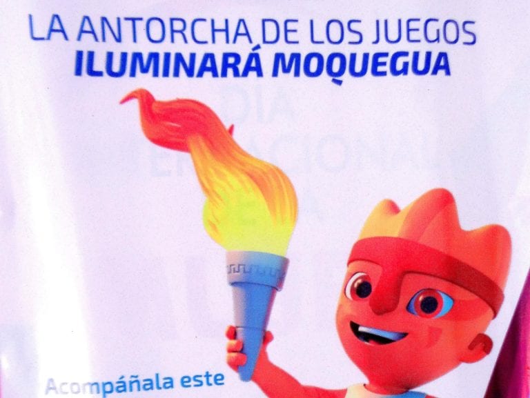 Hoy la Antorcha Panamericana recorrerá las calles de Moquegua