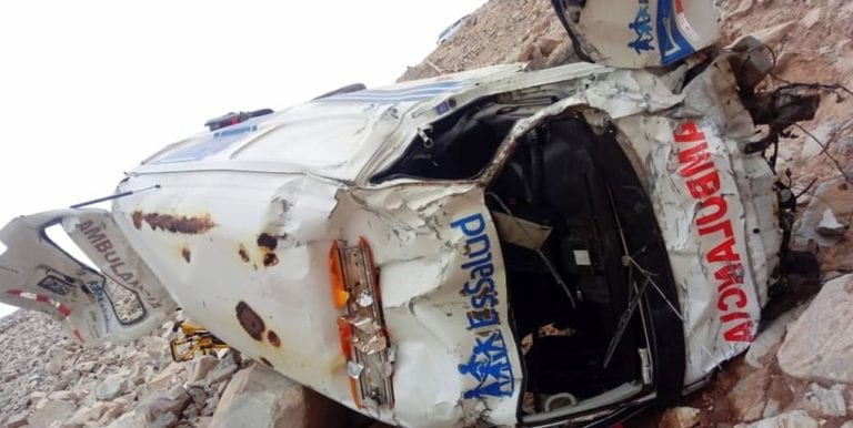 Accidente y muerte anunciada en ambulancia de EsSalud