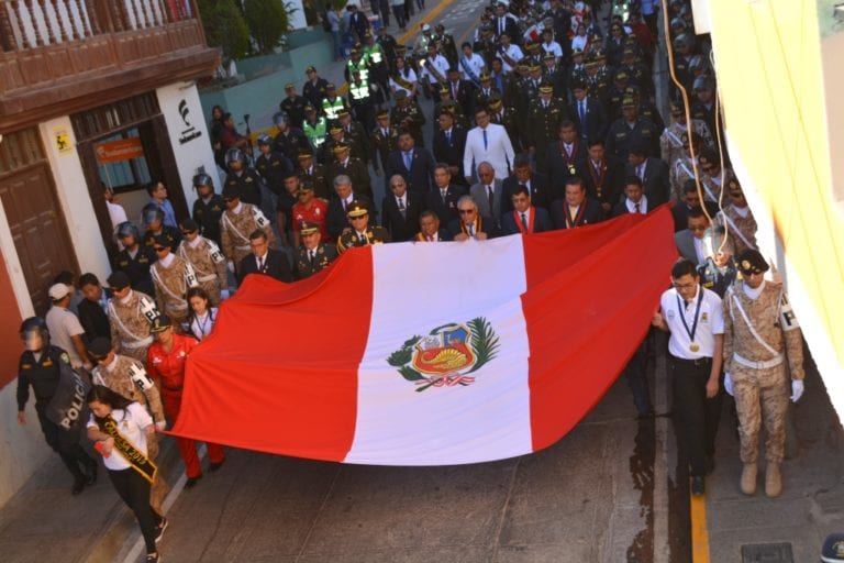 Autoridades de Moquegua realizaron actos protocolares por Fiestas Patrias