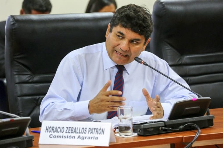 Ex congresista Horacio Zeballos renunció al movimiento político Nuevo Perú