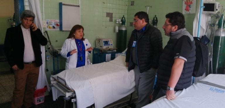 Inspeccionan hospital de EsSalud Mollendo