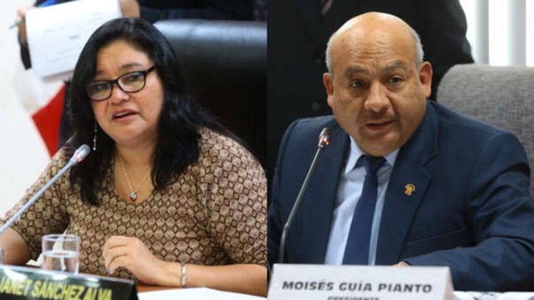 Janet Sánchez y Moisés Guía Pinto renunciaron a la bancada Peruanos por el Kambio