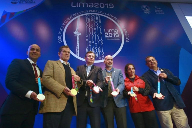 Lima 2019 presenta las medallas de los Juegos Panamericanos y Parapanamericanos
