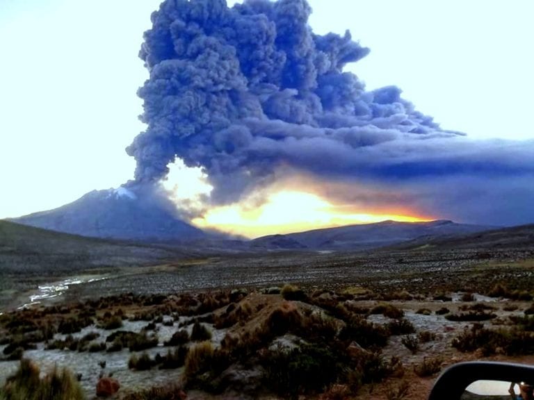 Volcán Ubinas: dispersión de cenizas afecta a más de 29,000 pobladores