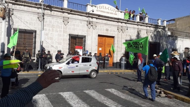 No hay tregua en Arequipa, pero hay compromisos