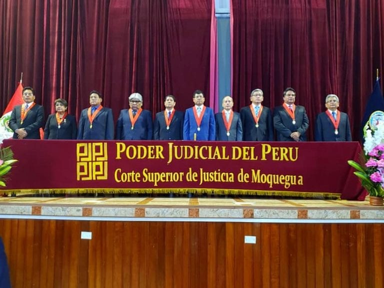 Corte Superior de Justicia de Moquegua desarrolla actividades al conmemorase el Día del Juez 