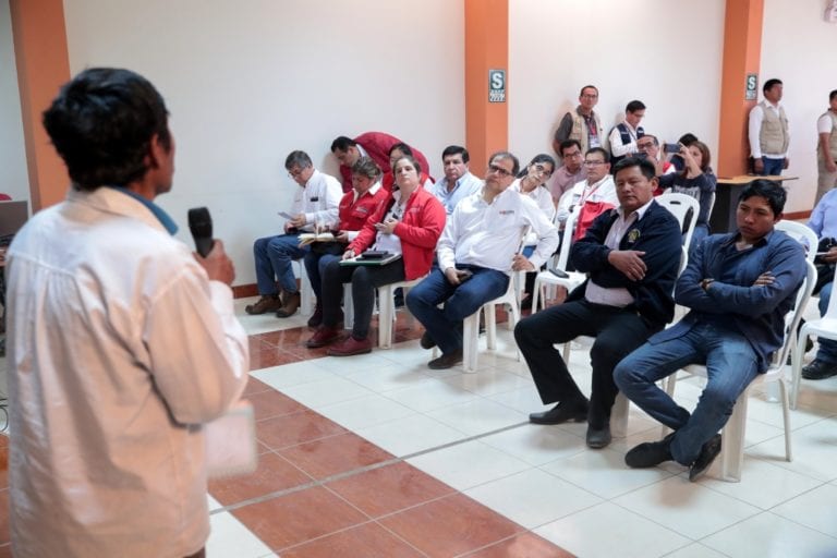 Dirigentes de Tumilaca y Torata expresan confianza en comisión para resolver el tema Quellaveco