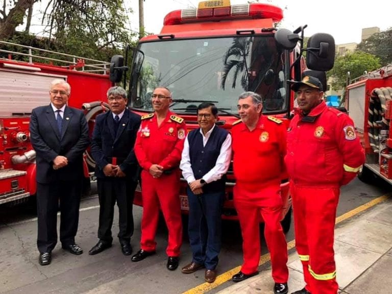 Intendencia entrega unidad de rescate para la Compañía de Bomberos N° 180 de Pacocha – Ilo