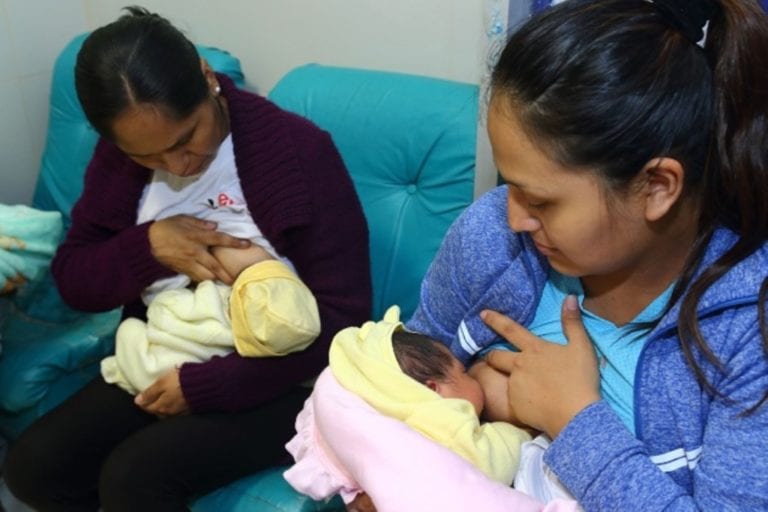 Por la Semana de la Lactancia Materna realizarán el concurso del bebe mamoncito