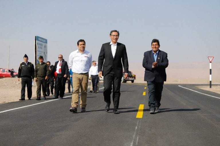 MTC inauguró vía Los Palos-Santa Rosa, que impulsará la agricultura, productividad y el turismo en Tacna